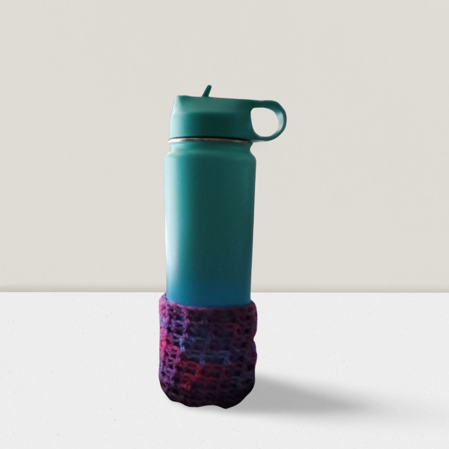 Cup cozy with bottom